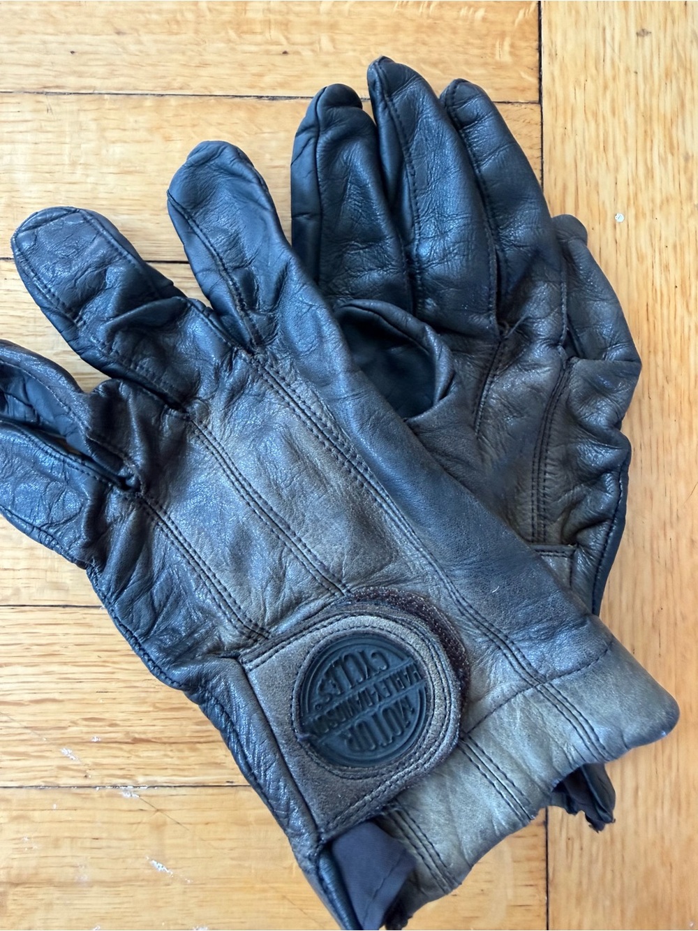Harley Davidson Genuine MotorClothes Leather Motorcycle Gloves XL